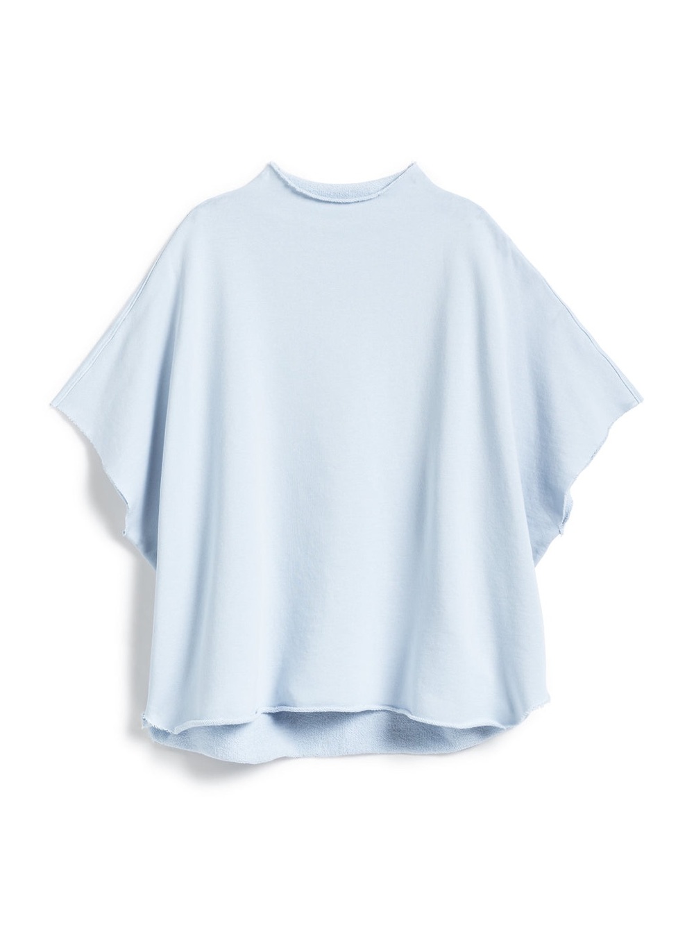 Frank & Eileen Audrey Light Blue Relaxed Short Sleeve Capelet